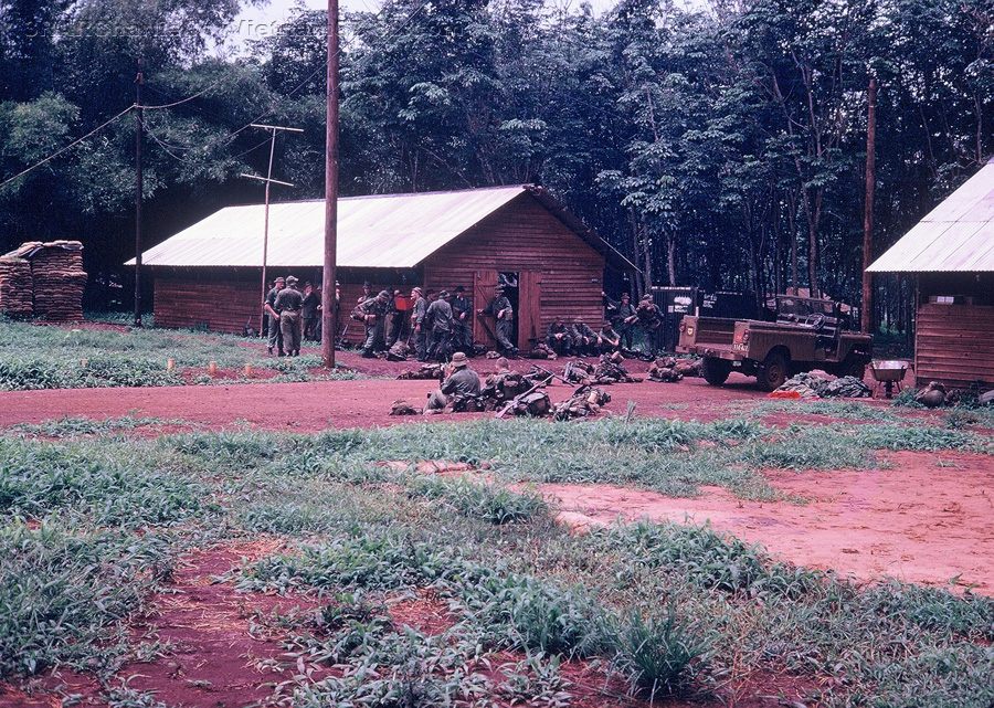 C Coy Assemblying for Op