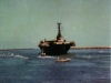 HMAS Sydney leaving Adelaide